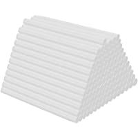 Beeway Barras de Cola Termofusible - Ø 7 mm x 100mm 125 Barras Pegamento Termofusible para Pistolas de Encolar Caliente